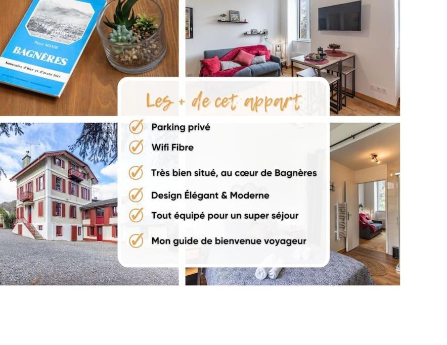 Appartamento Repaire Du Bagnerais Bagnères-de-Bigorre Esterno foto